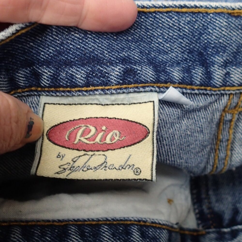 Ladies Rio Jean Short Size 7 - Picture 5 of 8